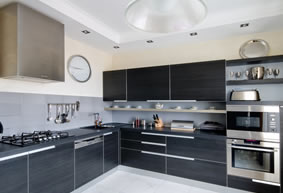 This fitted kitchen was part of a large 3 bedroom flat refurbishment