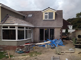 New build home construction in Teignmouth getting closer to completion